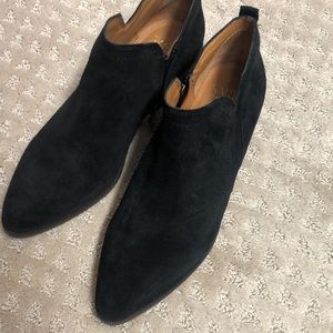 Franco Sarto Black ankle boots size 9
